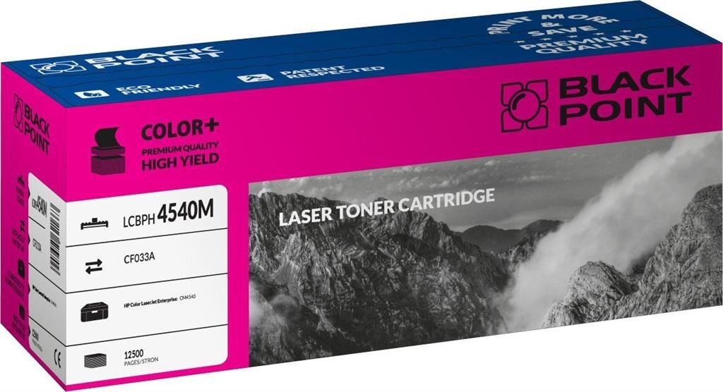 Toner Black Point LCBPH4540M | magenta | 12 500 pp | HP CF033A kaina ir informacija | Kasetės lazeriniams spausdintuvams | pigu.lt