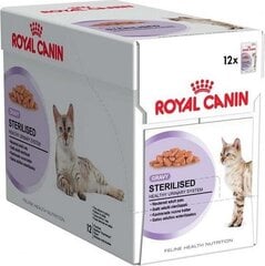 Полнорационный корм Royal Canin Fhn Wet для взрослых стерилизованных и кастрированных кошек, 85 г x 12 цена и информация | Консервы для кошек | pigu.lt