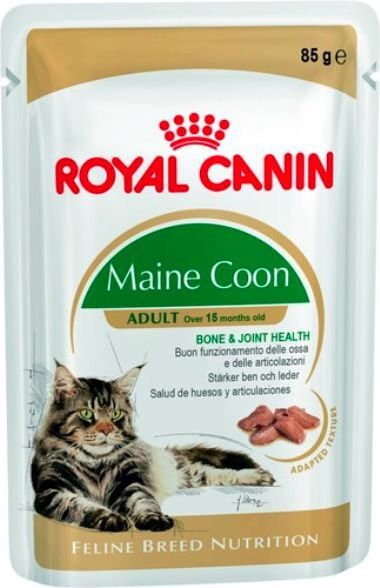 Royal Canin Meino meškėnų veislės suaugusioms katėms, 85 g цена и информация | Konservai katėms | pigu.lt