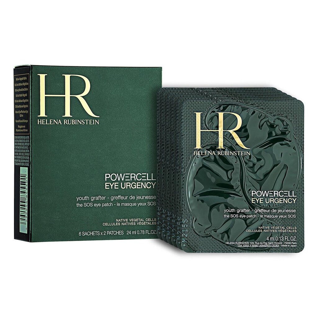 Paakių diskeliai Helena Rubinstein Powercell Eye Urgency 6 x 4 ml kaina ir informacija | Veido kaukės, paakių kaukės | pigu.lt