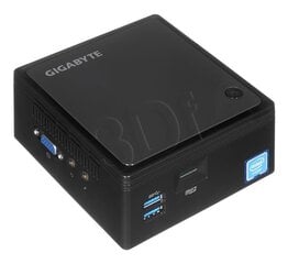 Gigabyte BRIX GB-BACE-3160, J3160 2.24 GHz, DDR3L-1600, HDMI, USB 3.0, microSD kaina ir informacija | Stacionarūs kompiuteriai | pigu.lt