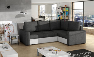 Угловой диван Corona, белый / серый цена и информация | Угловые диваны | pigu.lt