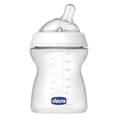 Бутылочка Chicco Natural Feeling 250 ml, 2 мес. цена и информация | Бутылочки и аксессуары | pigu.lt