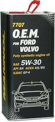 Variklinė alyva Mannol 5W30 OEM Ford, Volvo, 5L kaina ir informacija | Mannol Automobiliniai tepalai | pigu.lt