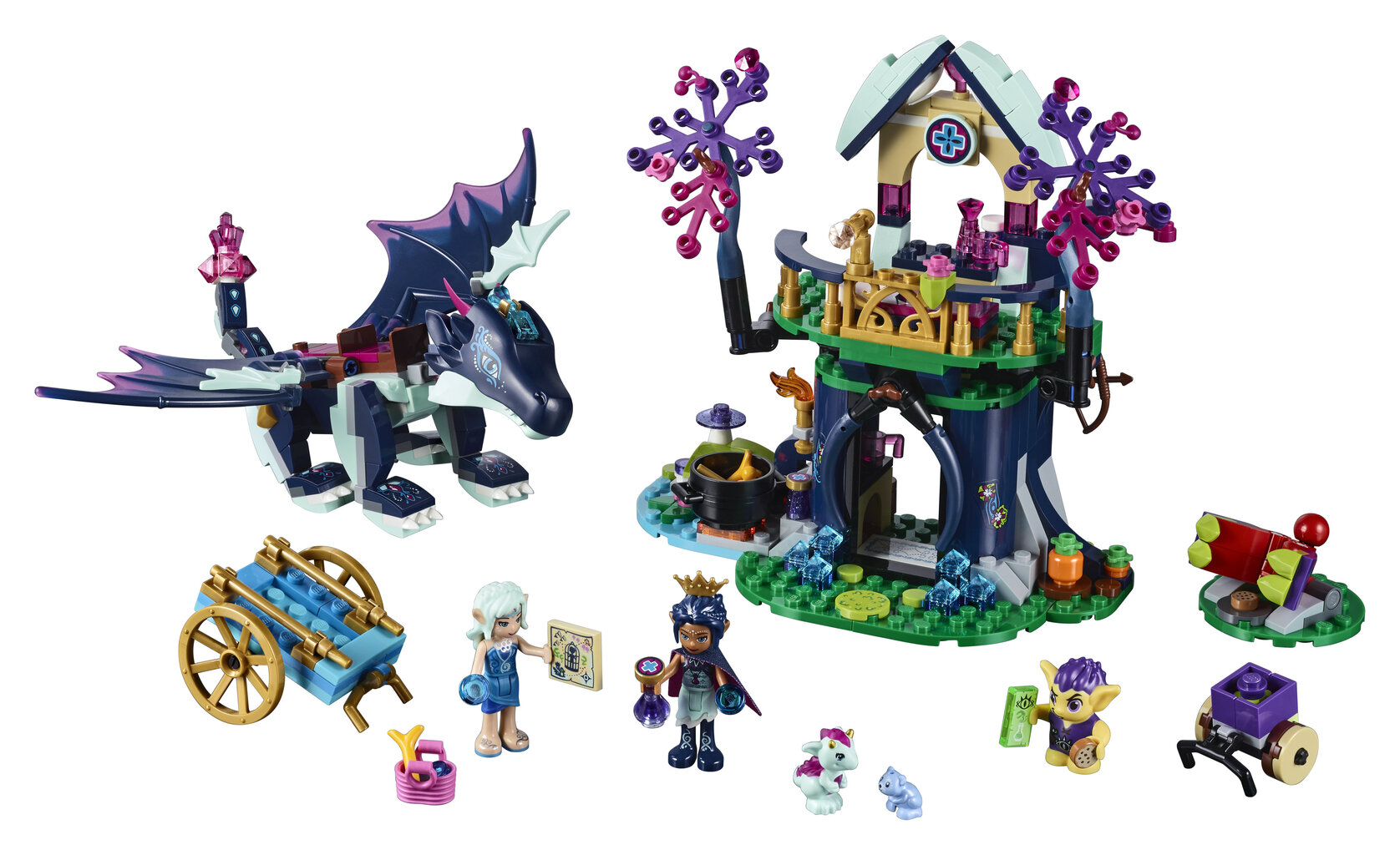 41187 LEGO® ELVES Rosalyn gydymo vieta kaina ir informacija | Konstruktoriai ir kaladėlės | pigu.lt