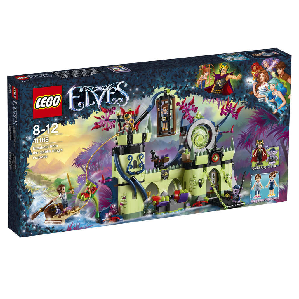 41188 LEGO® ELVES Pabėgimas iš goblinų karaliaus tvirtovės kaina ir informacija | Konstruktoriai ir kaladėlės | pigu.lt