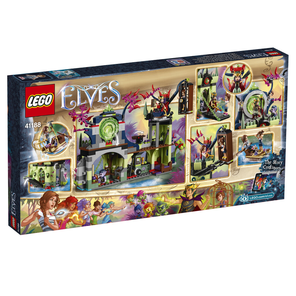 41188 LEGO® ELVES Pabėgimas iš goblinų karaliaus tvirtovės цена и информация | Konstruktoriai ir kaladėlės | pigu.lt