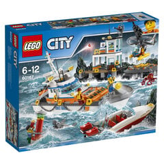 60167 LEGO® City Pakrančių apsaugos būstinė kaina ir informacija | Konstruktoriai ir kaladėlės | pigu.lt