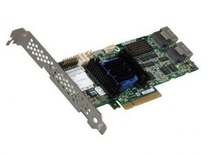 Adaptec RAID 6805 RAID controller PCI Express x8 6 Gbit/s kaina ir informacija | Kompiuterių aušinimo ir kiti priedai | pigu.lt