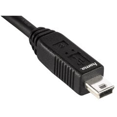 Hama, USB Mini B/ USB A, 1,8 m kaina ir informacija | Kabeliai ir laidai | pigu.lt