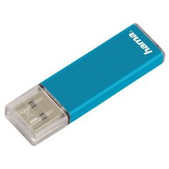 USB накопитель Hama 00104388 USB flash drive 16 ГБ USB Type-A 2.0 Turquoise цена и информация | USB накопители | pigu.lt