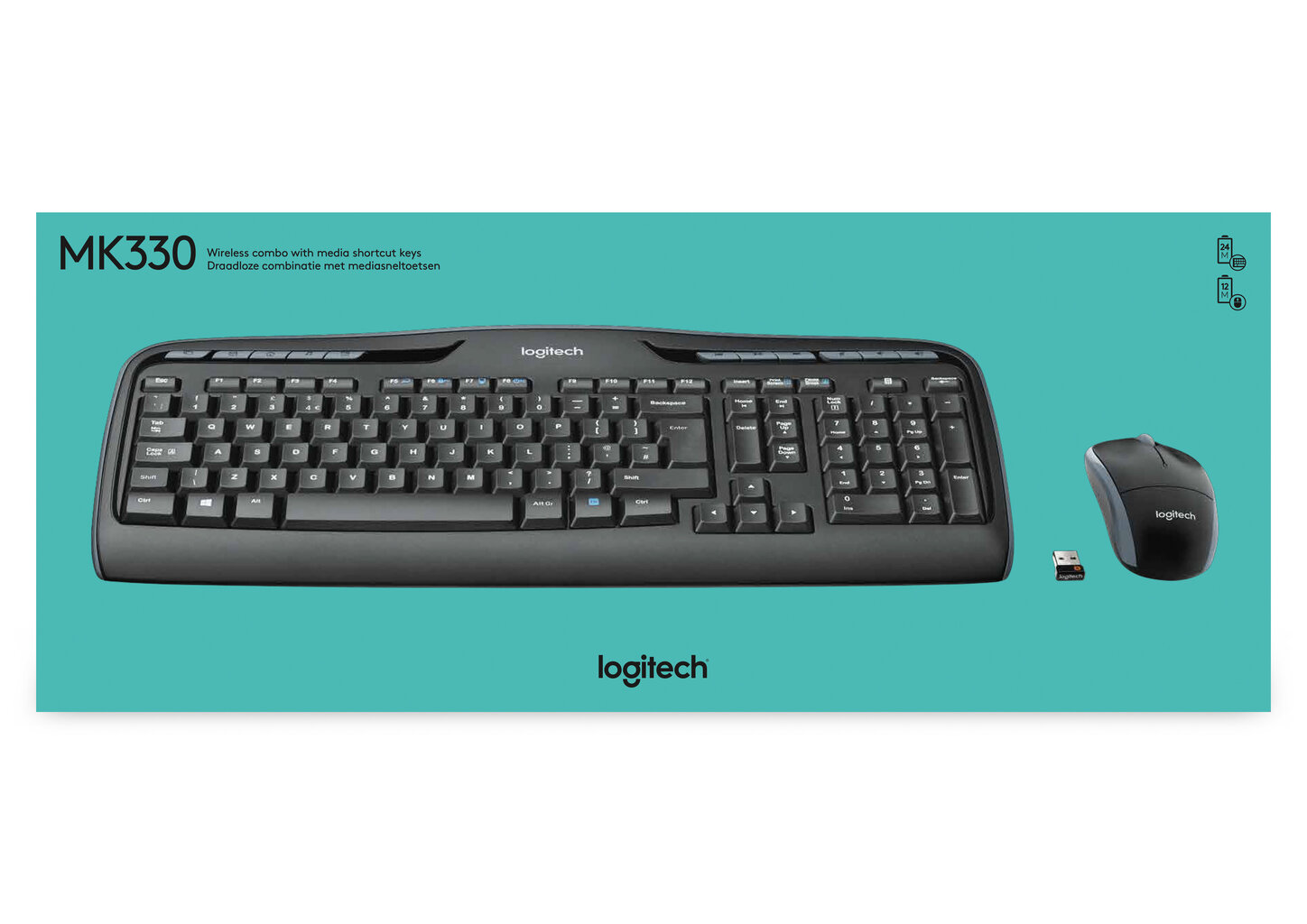 Logitech kaina ir informacija | Klaviatūros | pigu.lt