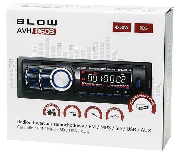 Blow AVH-8603 kaina ir informacija | Automagnetolos, multimedija | pigu.lt