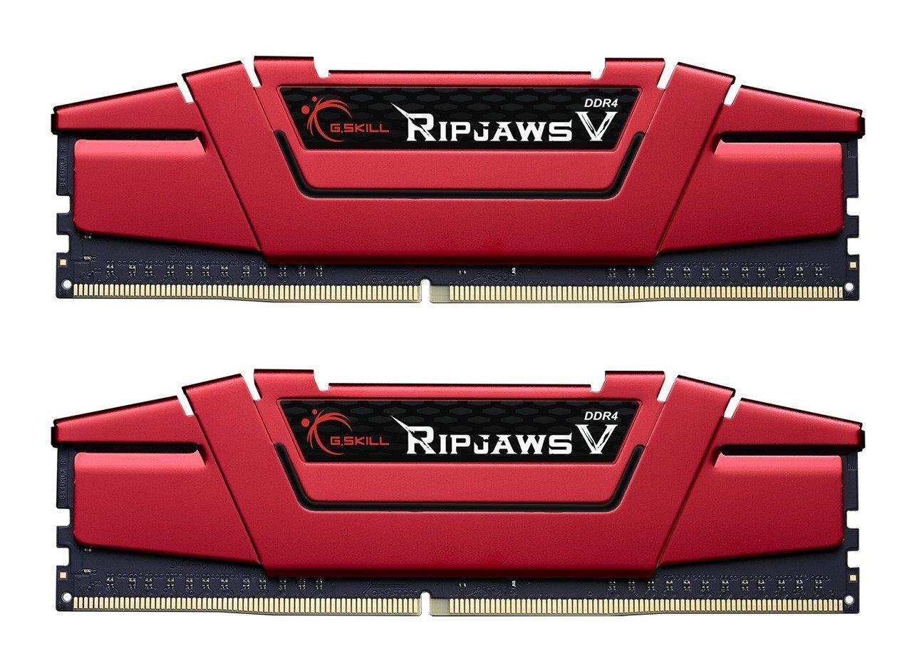 G.Skill Ripjaws V DDR4, 8GB (4GBx2), 2666MHz, CL15, 1.2V (F4-2666C15D-8GVR) kaina ir informacija | Operatyvioji atmintis (RAM) | pigu.lt