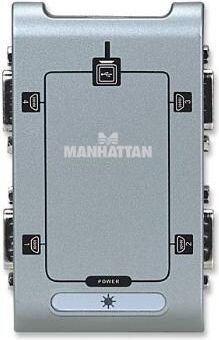 Manhattan 151047 kaina ir informacija | Adapteriai, USB šakotuvai | pigu.lt