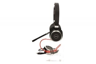 Наушники Jabra Evolve 40 Duo MS цена и информация | Теплая повязка на уши, черная | pigu.lt