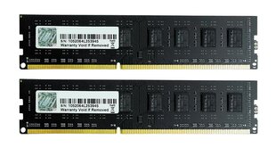 G.Skill DDR3 16 ГБ (8 ГБ x 2), 1333 МГц, CL9, NT Dual (F3-10600CL9D-16GBNT) цена и информация | Оперативная память (RAM) | pigu.lt