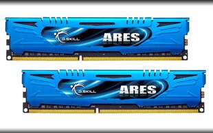 G.Skill DDR3 16 ГБ (8 ГБ x 2) 2133 МГц, CL10, ARES Dual (F3-2133C10D-16GAB) цена и информация | Оперативная память (RAM) | pigu.lt