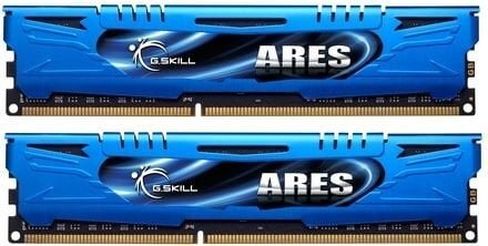 G.Skill DDR3 16GB (8GBx2) 2400MHz, CL11, ARES Dual (F3-2400C11D-16GAB) цена и информация | Operatyvioji atmintis (RAM) | pigu.lt