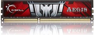 G.Skill Aegis DDR3 4GB 1600MHz, CL11 (F3-1600C11S-4GIS) kaina ir informacija | Operatyvioji atmintis (RAM) | pigu.lt