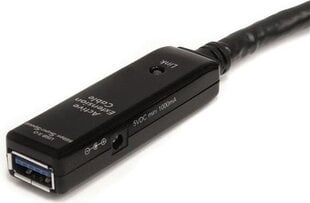 StarTech USB3AAEXT5M, USB-A, 5m kaina ir informacija | Kabeliai ir laidai | pigu.lt