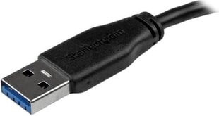 StarTech USB3AUB2MS цена и информация | Кабели для телефонов | pigu.lt