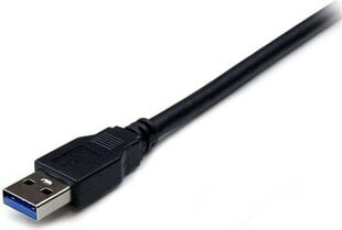 StarTech USB-A - USB-A 2 м (USB3SEXT2MBK) цена и информация | Кабели для телефонов | pigu.lt