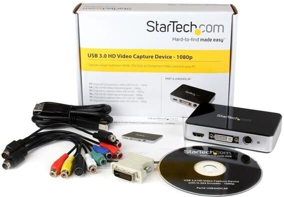 StarTech USB3HDCAP kaina ir informacija | Adapteriai, USB šakotuvai | pigu.lt