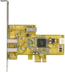 Dawicontrol (DC-1394 PCIe Retail) цена и информация | Контроллеры | pigu.lt