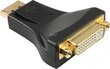 DP(M) - DVI-I(F) kaina ir informacija | Adapteriai, USB šakotuvai | pigu.lt