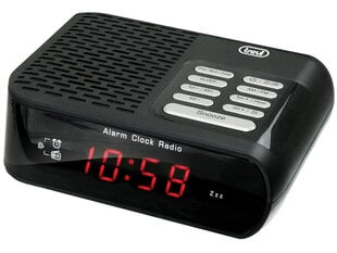 Радио-будильник часы Trevi RC827D белого цвета цена и информация | Радиоприемники и будильники | pigu.lt