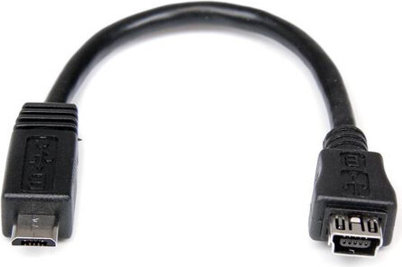 Startech Kabelis Micro USB UUSBMUSBMF6, 15cm цена и информация | Kabeliai ir laidai | pigu.lt