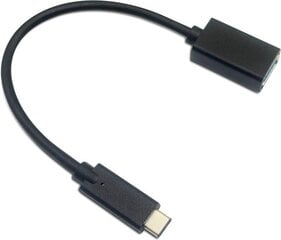 Sandberg USB-C - USB-A 0.1 m (136-05) kaina ir informacija | Laidai telefonams | pigu.lt