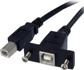 StarTech, USB B, 0,3 м цена и информация | Кабели и провода | pigu.lt