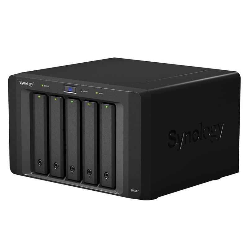 Synology Tower NAS Expansion Unit DX517 up to 5 HDD/SSD Hot-Swap (drives not included) kaina ir informacija | Procesoriai (CPU) | pigu.lt