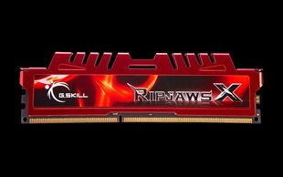 G.Skill RipjawsX DDR3, 2x8Гб, 2133МГц, CL11 (F3-2133C11D-16GXL) цена и информация | Оперативная память (RAM) | pigu.lt
