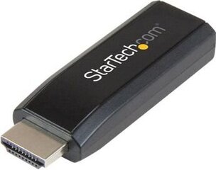 StarTech HD2VGAMICRA kaina ir informacija | Adapteriai, USB šakotuvai | pigu.lt