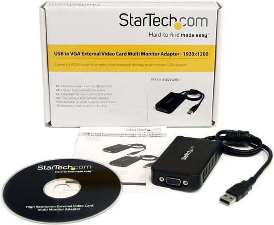 StarTech USB2VGAE3 kaina ir informacija | Adapteriai, USB šakotuvai | pigu.lt