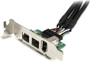 StarTech .com 3 Port 2b 1a 1394 Mini PCI Express FireWire Card Adapter MPEX1394B3 цена и информация | Контроллеры | pigu.lt