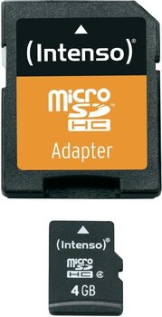 Atminties kortelė Intenso micro SD 4GB CL4 kaina ir informacija | Atminties kortelės telefonams | pigu.lt