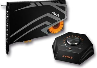 ASUS Sound Card STRIX Raid Pro PCIe (90YB00I0-M1UA00) (90YB00I0M1UA00) цена и информация | Звуковые карты | pigu.lt