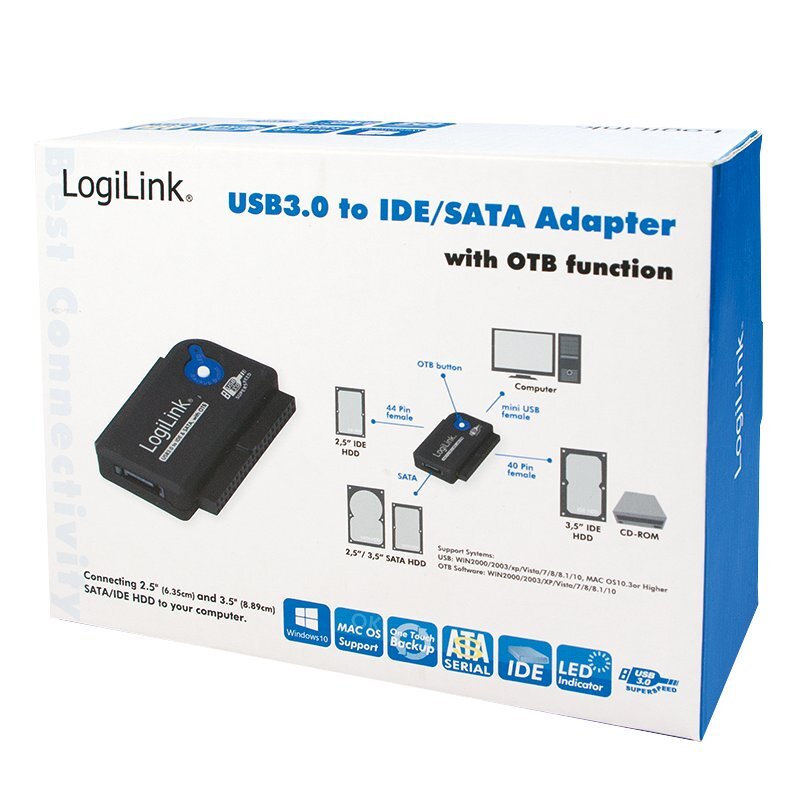 LogiLink AU0028A цена и информация | Adapteriai, USB šakotuvai | pigu.lt