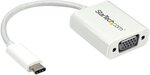Adapteris StarTech CDP2VGAW, USB-C - VGA