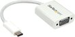 Adapteris StarTech CDP2VGAW, USB-C - VGA kaina ir informacija | Adapteriai, USB šakotuvai | pigu.lt