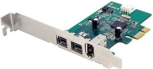 StarTech FireWire to PCIe (PEX1394B3) kaina ir informacija | Valdikliai | pigu.lt