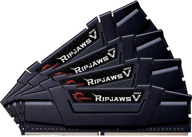 G.Skill Ripjaws V DDR4, 4x16GB, 3200MHz, CL15 (F4-3200C16Q-64GVK) kaina ir informacija | Operatyvioji atmintis (RAM) | pigu.lt