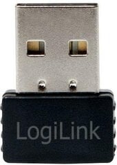 Адаптер беспроводной локальной сети LogiLink 802.11ac Nano USB2.0 цена и информация | Адаптеры, USB-разветвители | pigu.lt