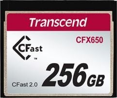 Transcend TS256GCFX650 CFast 256GB цена и информация | Карты памяти для фотоаппаратов, камер | pigu.lt