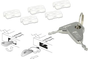 Delock 20648 цена и информация | Адаптеры, USB-разветвители | pigu.lt