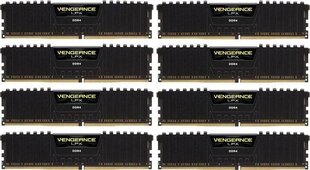 Corsair Vengeance LPX DDR4, 8x16GB, 2666MHz, CL16 (CMK128GX4M8A2666C16) kaina ir informacija | Operatyvioji atmintis (RAM) | pigu.lt